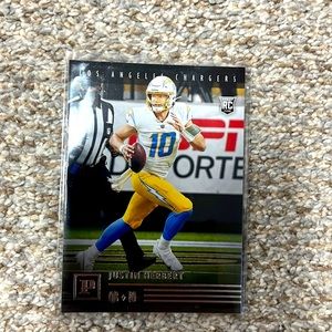 Justin Herbert rookie base card